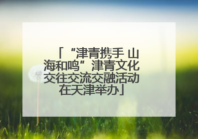 “津青携手 山海和鸣”津青文化交往交流交融活动在天津举办