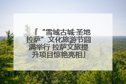 “雪域古城·圣地拉萨”文化旅游节圆满举行 拉萨文旅提升项目惊艳亮相