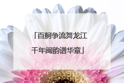 百舸争流舞龙江 千年闽韵谱华章
