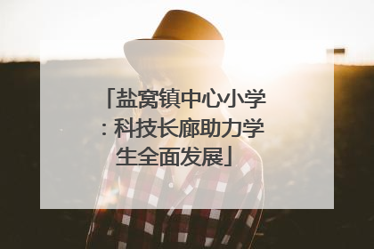 盐窝镇中心小学：科技长廊助力学生全面发展