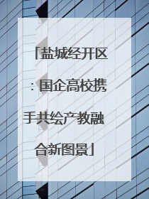 盐城经开区：国企高校携手共绘产教融合新图景