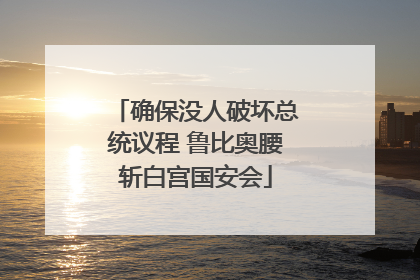 确保没人破坏总统议程 鲁比奥腰斩白宫国安会