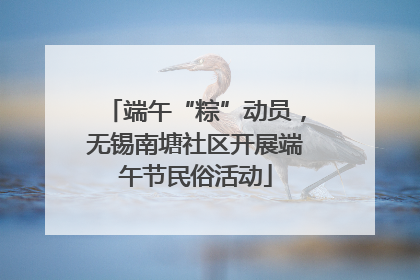 端午“粽”动员，无锡南塘社区开展端午节民俗活动