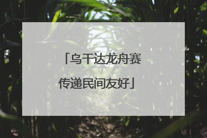 乌干达龙舟赛传递民间友好