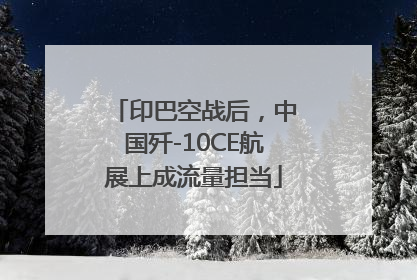 印巴空战后，中国歼-10CE航展上成流量担当