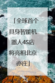 全球首个具身智能机器人4S店将亮相北京亦庄