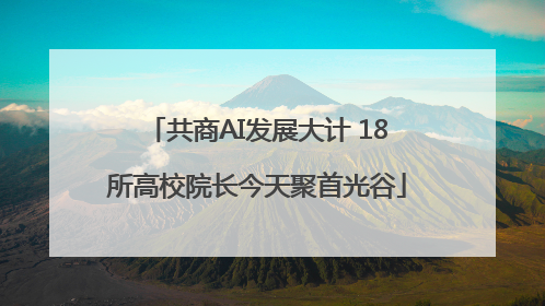 共商AI发展大计 18所高校院长今天聚首光谷