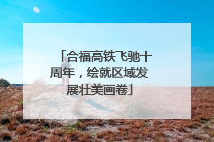 合福高铁飞驰十周年，绘就区域发展壮美画卷