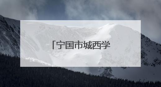 宁国市城西学校：戏曲进校园 文化润童心