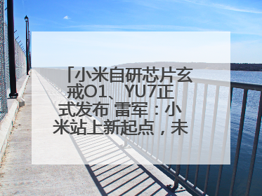 小米自研芯片玄戒O1、YU7正式发布 雷军：小米站上新起点，未来五年研发翻倍再投2000亿元