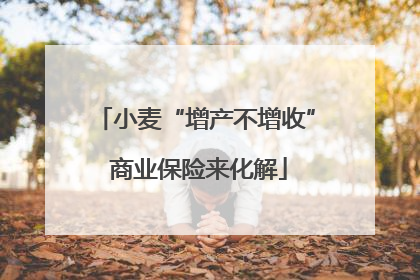小麦“增产不增收” 商业保险来化解
