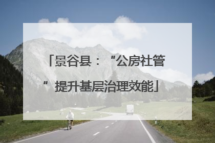景谷县：“公房社管”提升基层治理效能