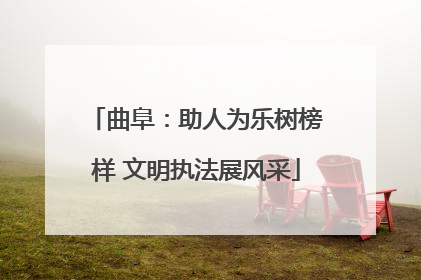 曲阜：助人为乐树榜样 文明执法展风采