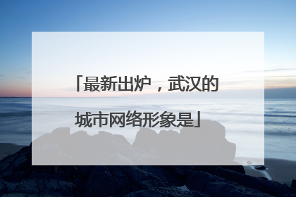 最新出炉，武汉的城市网络形象是
