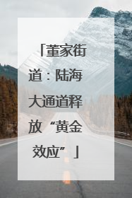 董家街道：陆海大通道释放“黄金效应”