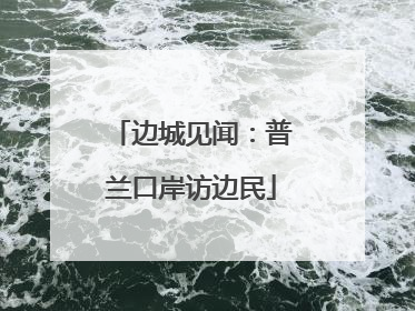 边城见闻：普兰口岸访边民