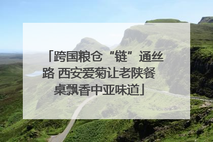 跨国粮仓“链”通丝路 西安爱菊让老陕餐桌飘香中亚味道
