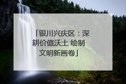 银川兴庆区：深耕价值沃土 绘制文明新画卷