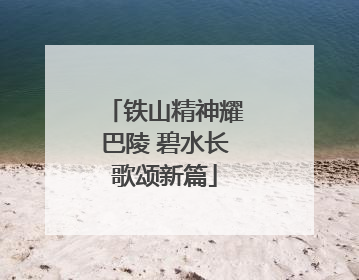 铁山精神耀巴陵 碧水长歌颂新篇