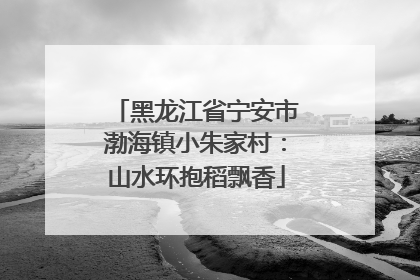黑龙江省宁安市渤海镇小朱家村：山水环抱稻飘香