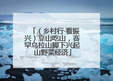 （乡村行·看振兴）靠山吃山，赛罕乌拉山脚下兴起山野菜经济
